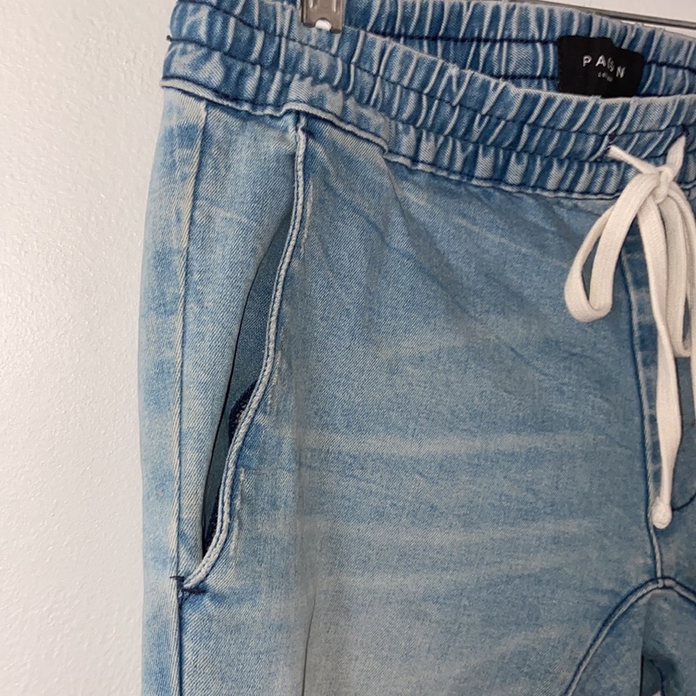 Pacsun Men’s Stretch Light Wash Skinny Jeans size S short - Picture 4 of 13